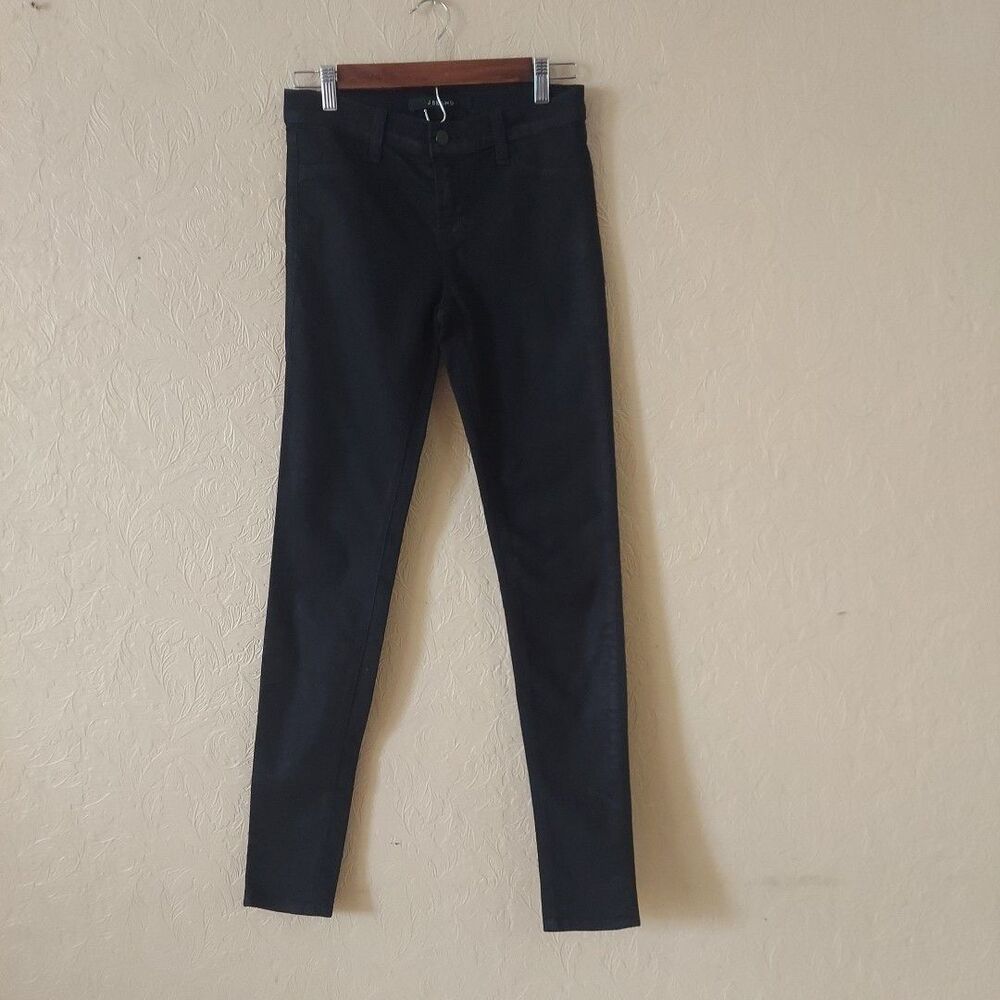 J Brand Black Super Skinny Jeans Sz 26